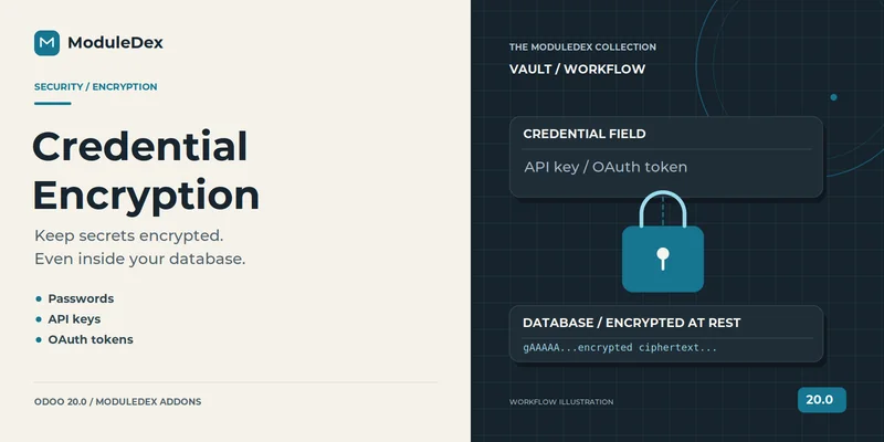 Odoo Credential Encryption banner