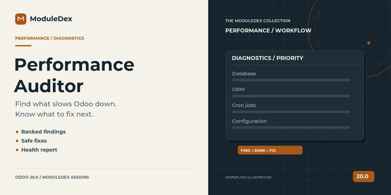 Odoo Performance Auditor banner