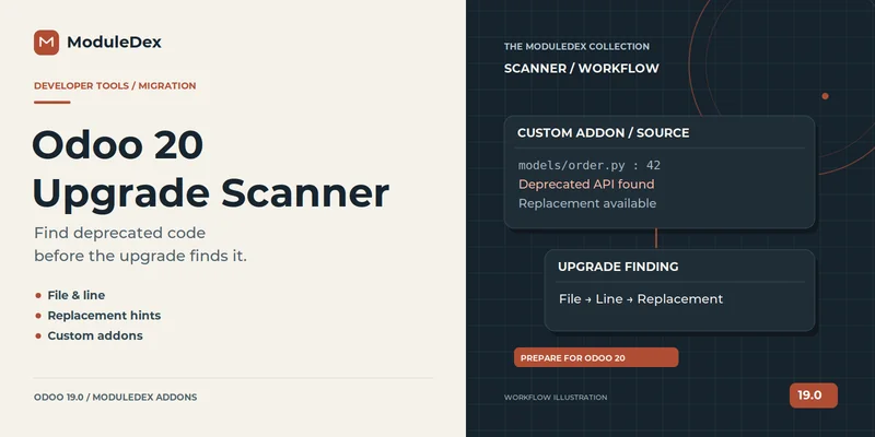 Odoo Upgrade Scanner banner